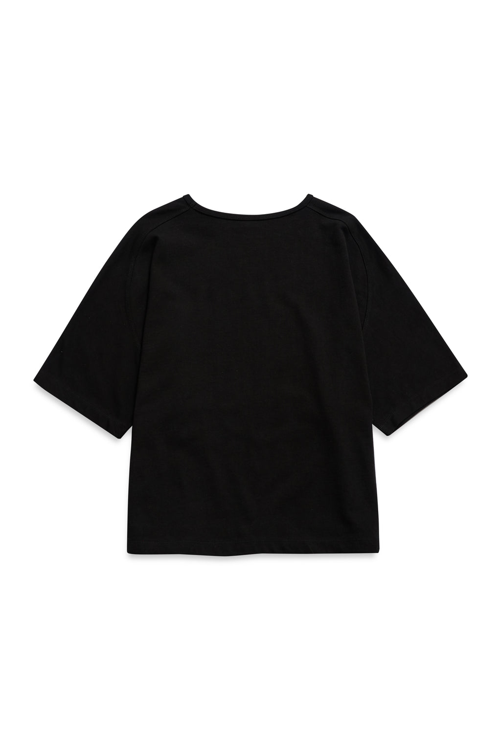 SORTIE check in Tee WHITE / BLACK