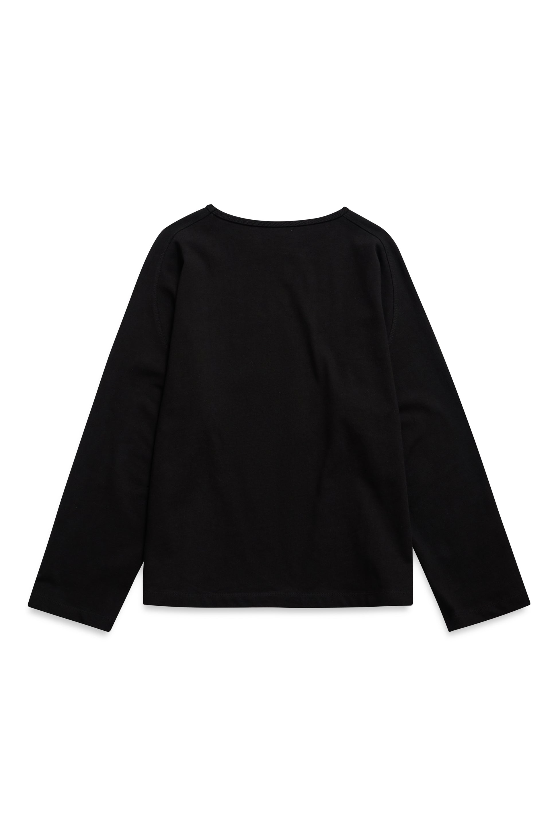 SORTIE clock out Long Sleeve WHITE / BLACK