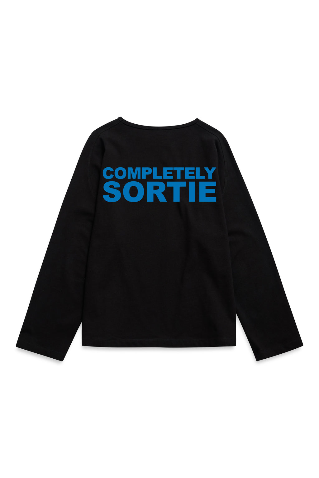 COMPLETELY clock out Long sleeve BLUE / BLACK