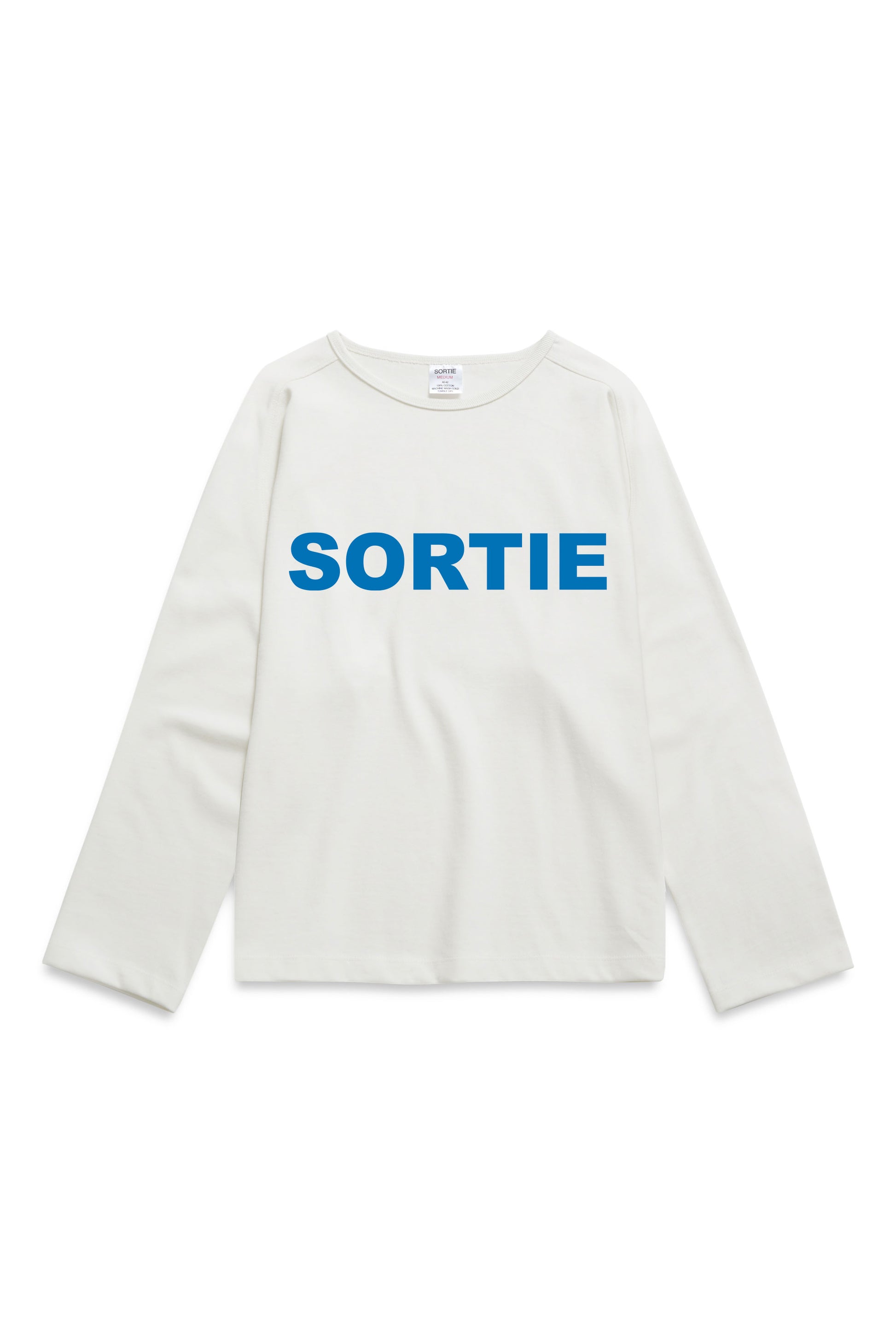 SORTIE clock out Long Sleeve BLUE / WHITE