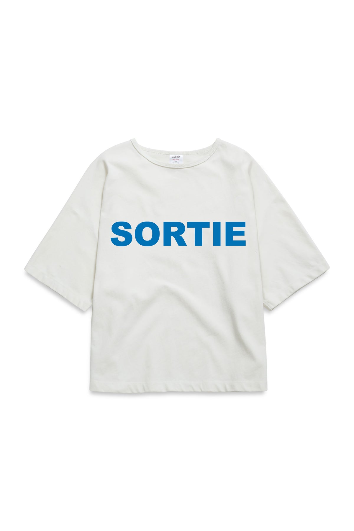 SORTIE check in Tee BLUE / WHITE